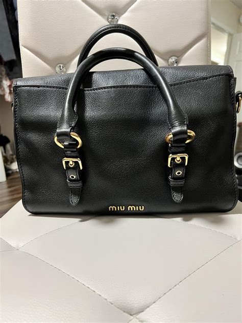 miu miu coffer replica|how to identify miu miou bags.